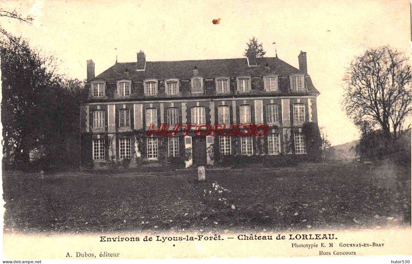 CPA LYONS LA FORET - ENVIRONS - CHATEAU DE LORLEAU - Lyons-la-Forêt