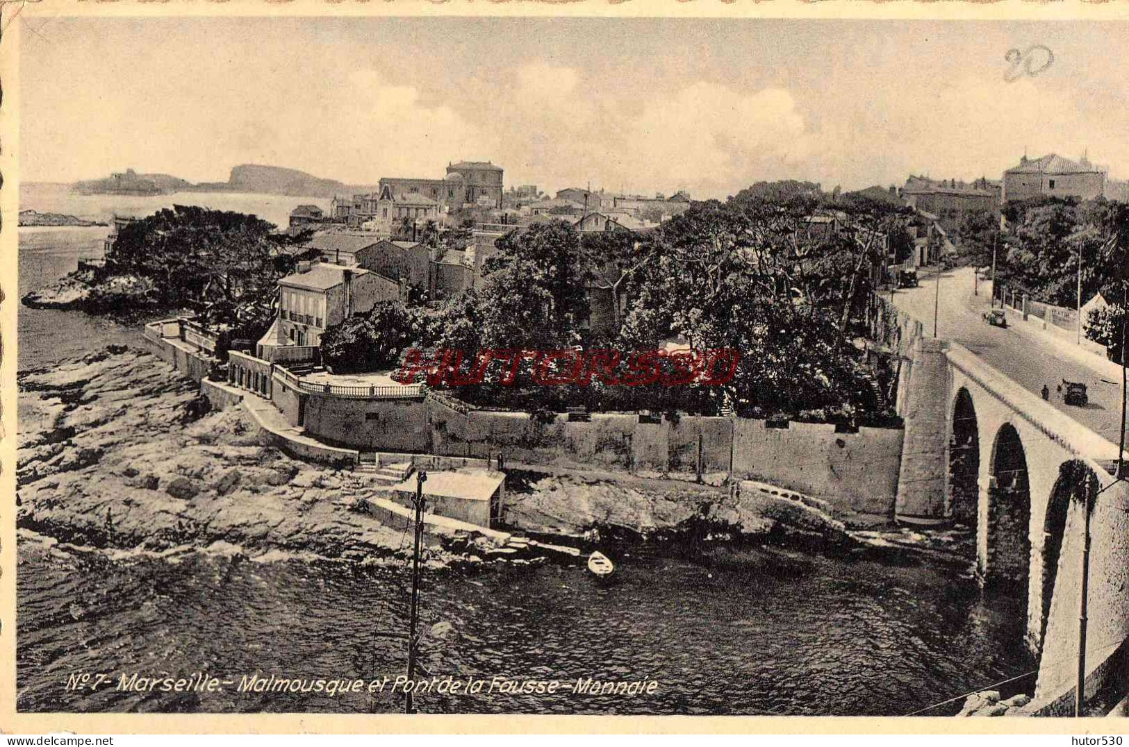 CPA MARSEILLE - MALMOUSQUE - Endoume, Roucas, Corniche, Spiaggia