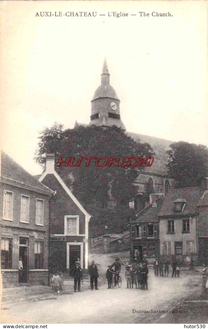 CPA AUXI LE CHÃ‚TEAU - L'EGLISE DE LA TRINITE - Auxi Le Chateau