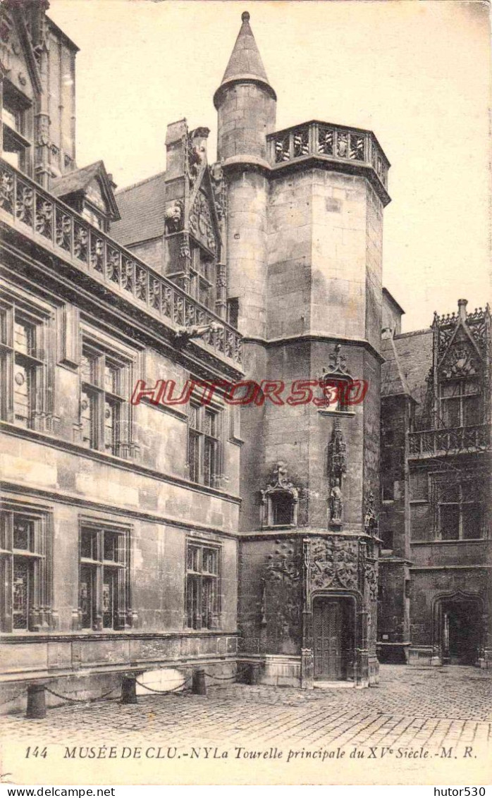 CPA PARIS - MUSEE DE CLUNY - Musées