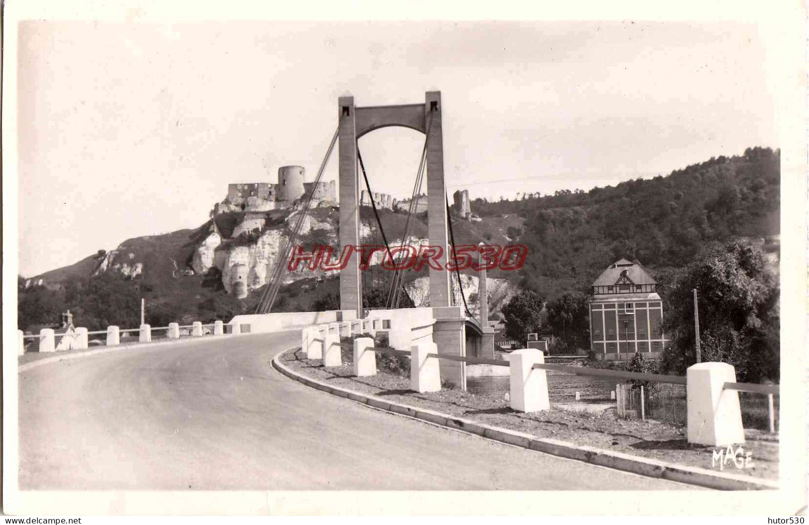 CPSM LES ANDELYS - VUE SUR LE CHATEAU GAILLARD - Les Andelys