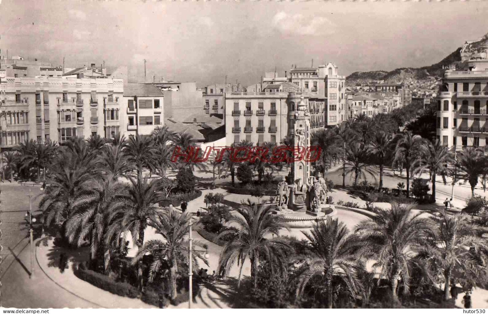 CPSM ALICANTE - PLAZA DE LOS LUCEROS - Alicante