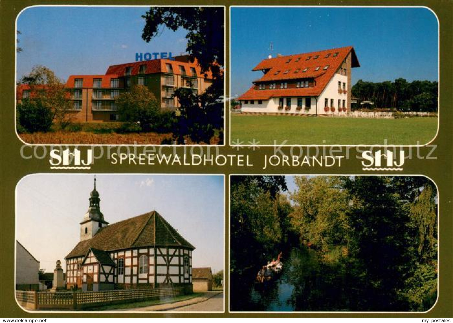 73646443 Rickshausen Niewitz Spreewaldhotel Jorbandt Kirche Spreewaldpartie  - Other & Unclassified