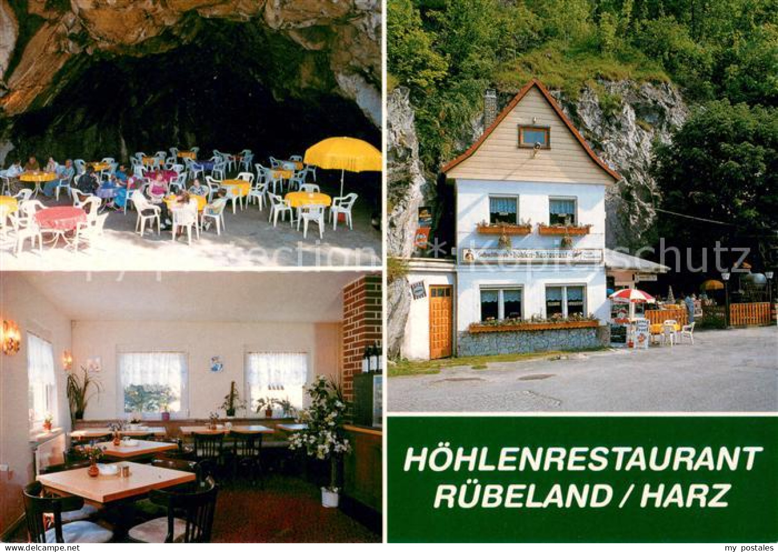 73646442 Ruebeland Harz Hoehlenrestaurant Gaststube Terrasse Ruebeland Harz - Autres & Non Classés