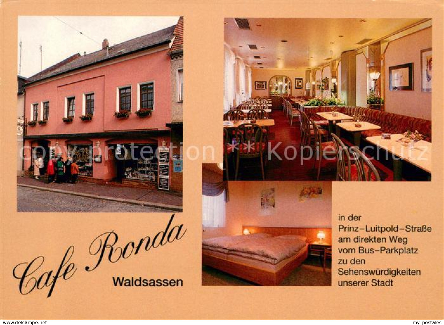 73646378 Waldsassen Cafe Ronda Gaststube Zimmer Waldsassen - Waldsassen