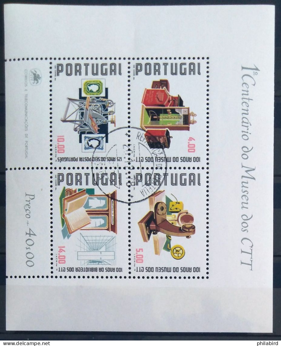 PORTUGAL                        B.F 25                          OBLITERE - Blocks & Sheetlets