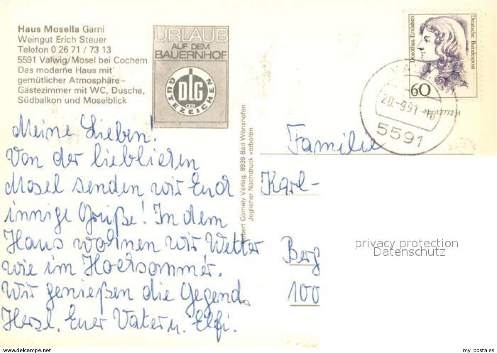 73646361 Valwig Haus Mosella Gaststube Valwig - Other & Unclassified