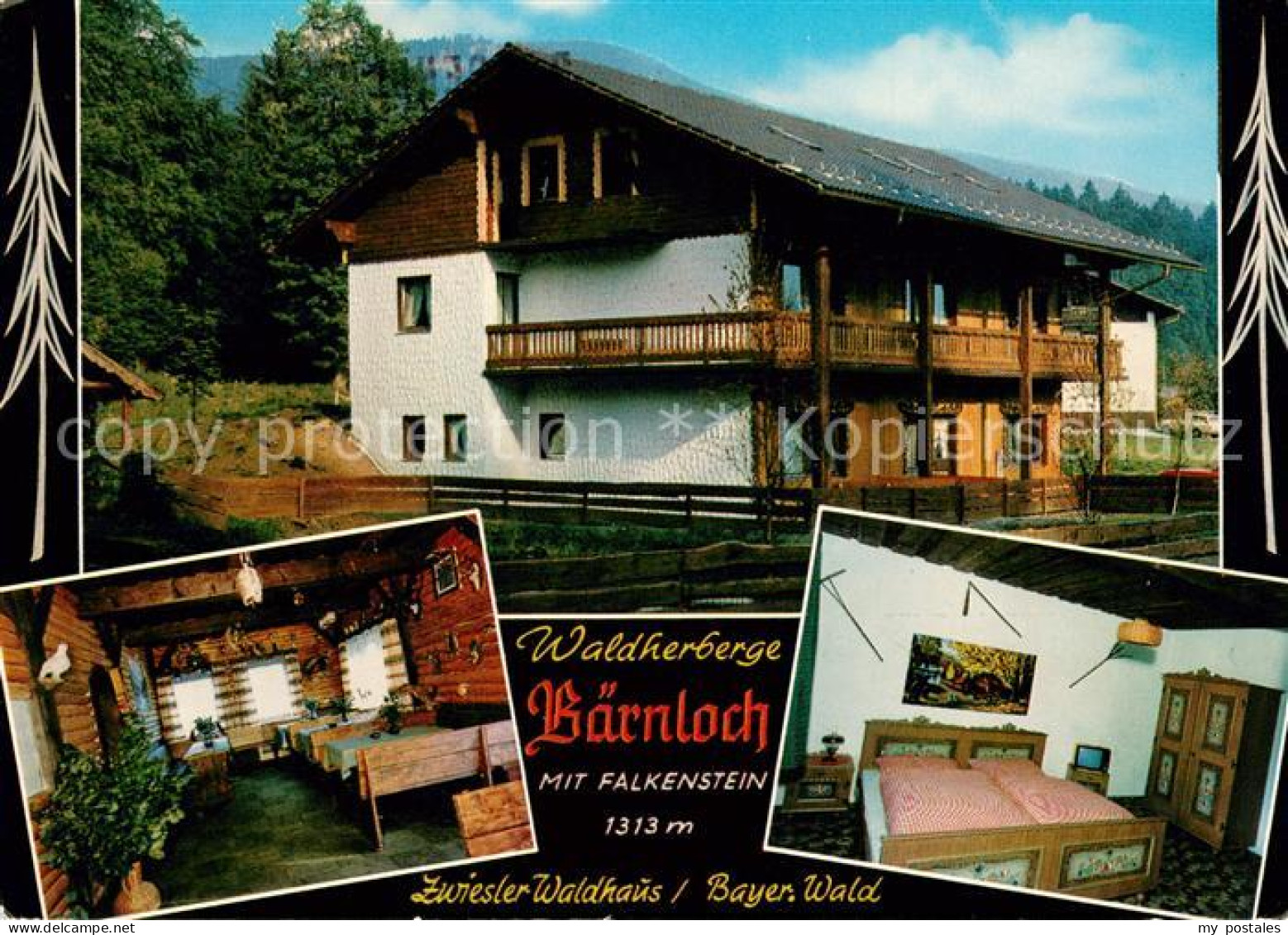 73646350 Zwiesel Niederbayern Waldherberge Baernloch Gaststube Zimmer Zwiesel Ni - Zwiesel