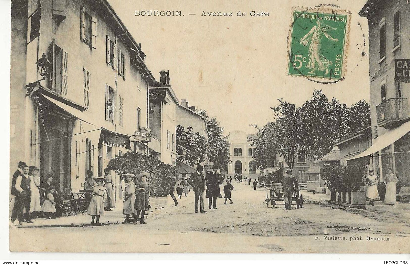 BOURGOIN Avenue De La Gare - Bourgoin
