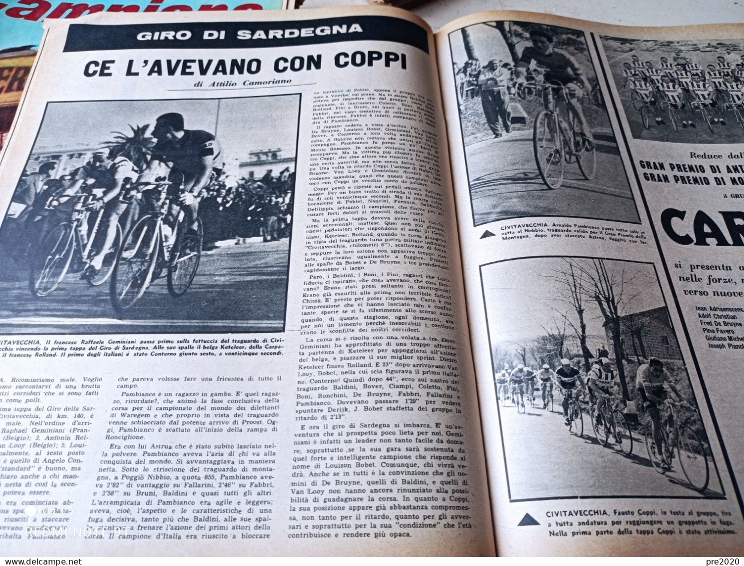 IL CAMPIONE 1958 CIVITAVECCHIA CICLISMO - Sonstige & Ohne Zuordnung