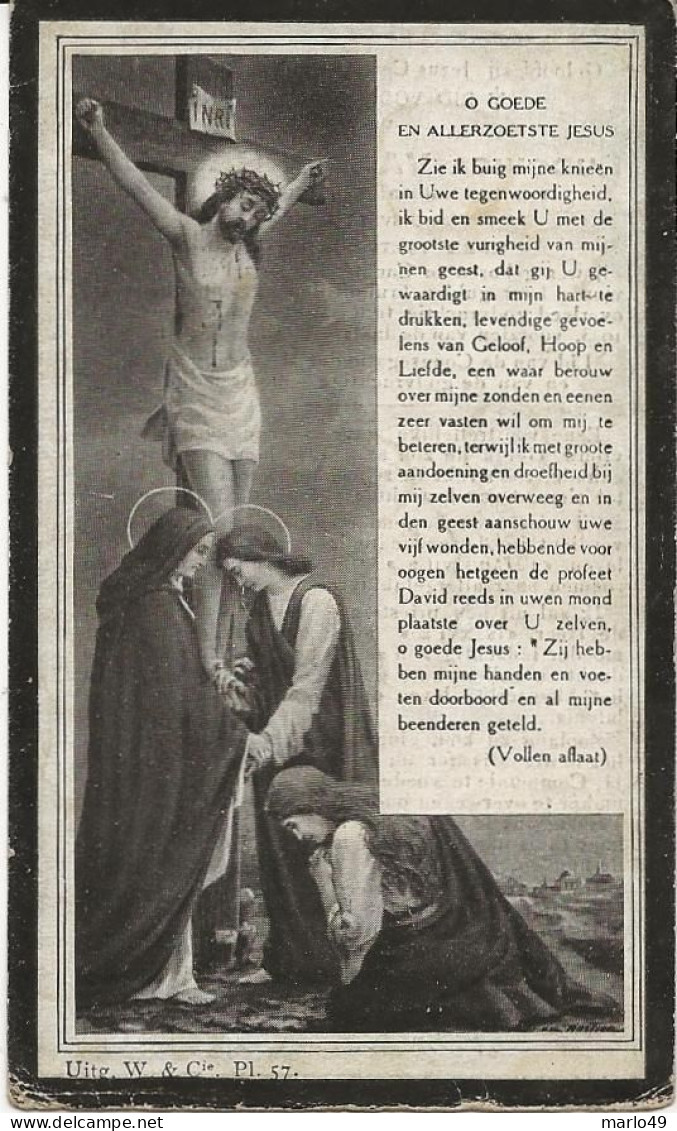 DP. LUDOVICA VANDERHAEGHE ° CACHTEM 1847 - + RUMBEKE 1923 - Religione & Esoterismo