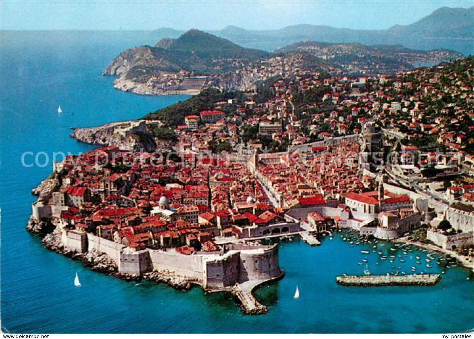 73646259 Dubrovnik Ragusa Fliegeraufnahme Dubrovnik Ragusa - Croatie