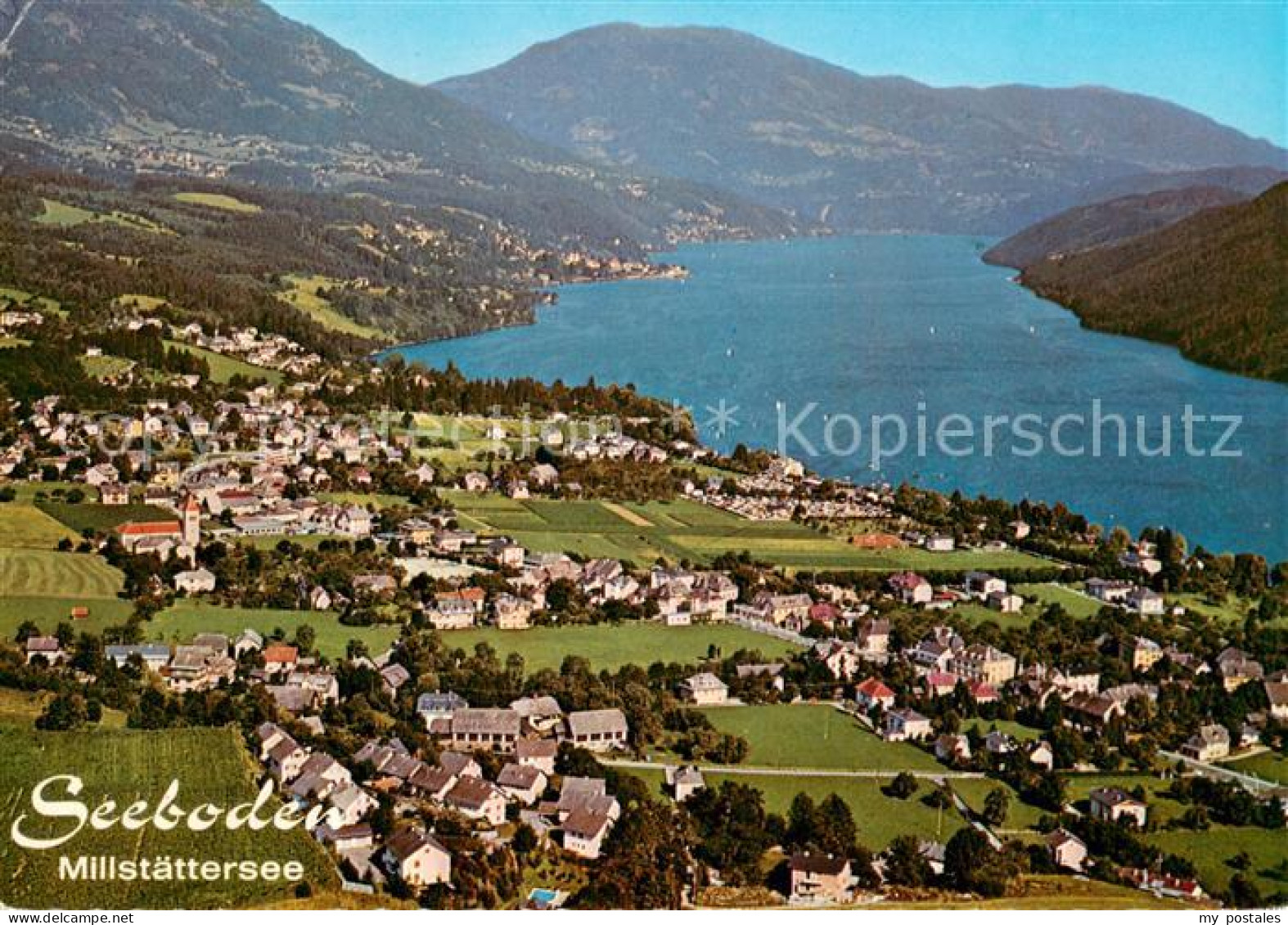 73646234 Seeboden Millstaettersee Fliegeraufnahme Seeboden Millstaettersee - Otros & Sin Clasificación