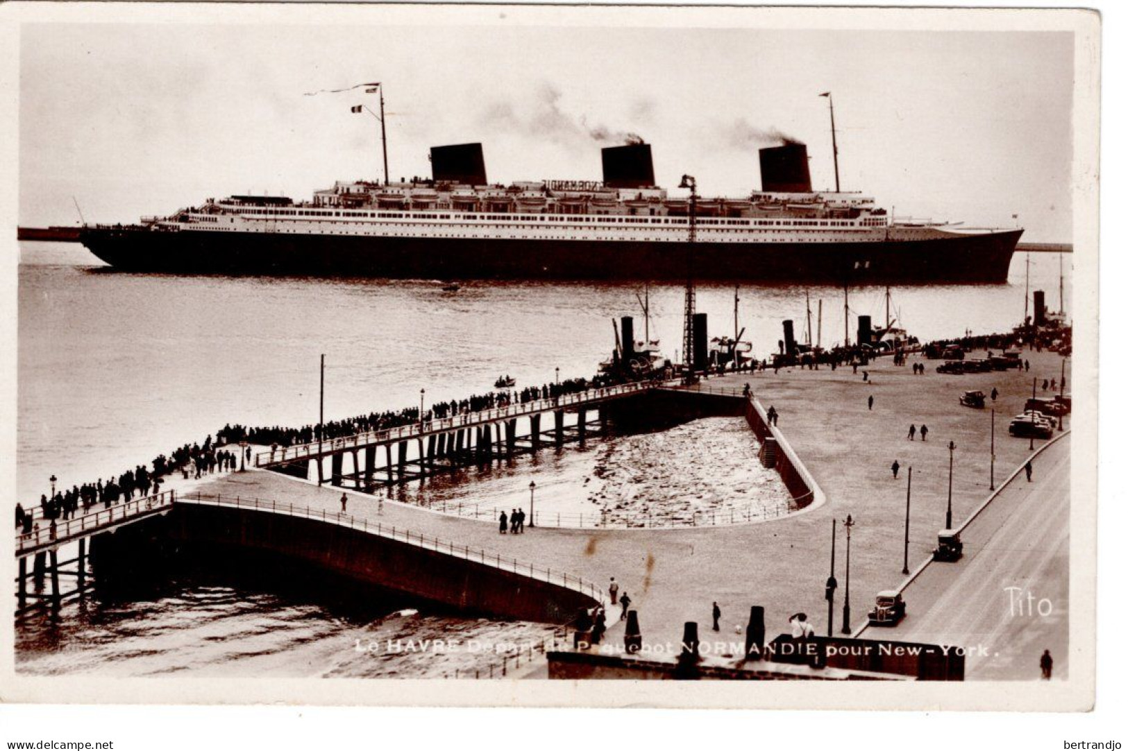 Départ Du Havre Du Normandie - Hafen