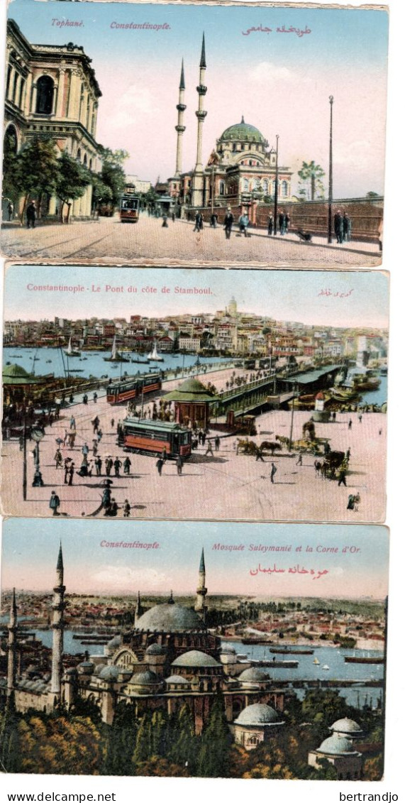 7 Cartes De Constantinople - Turquie