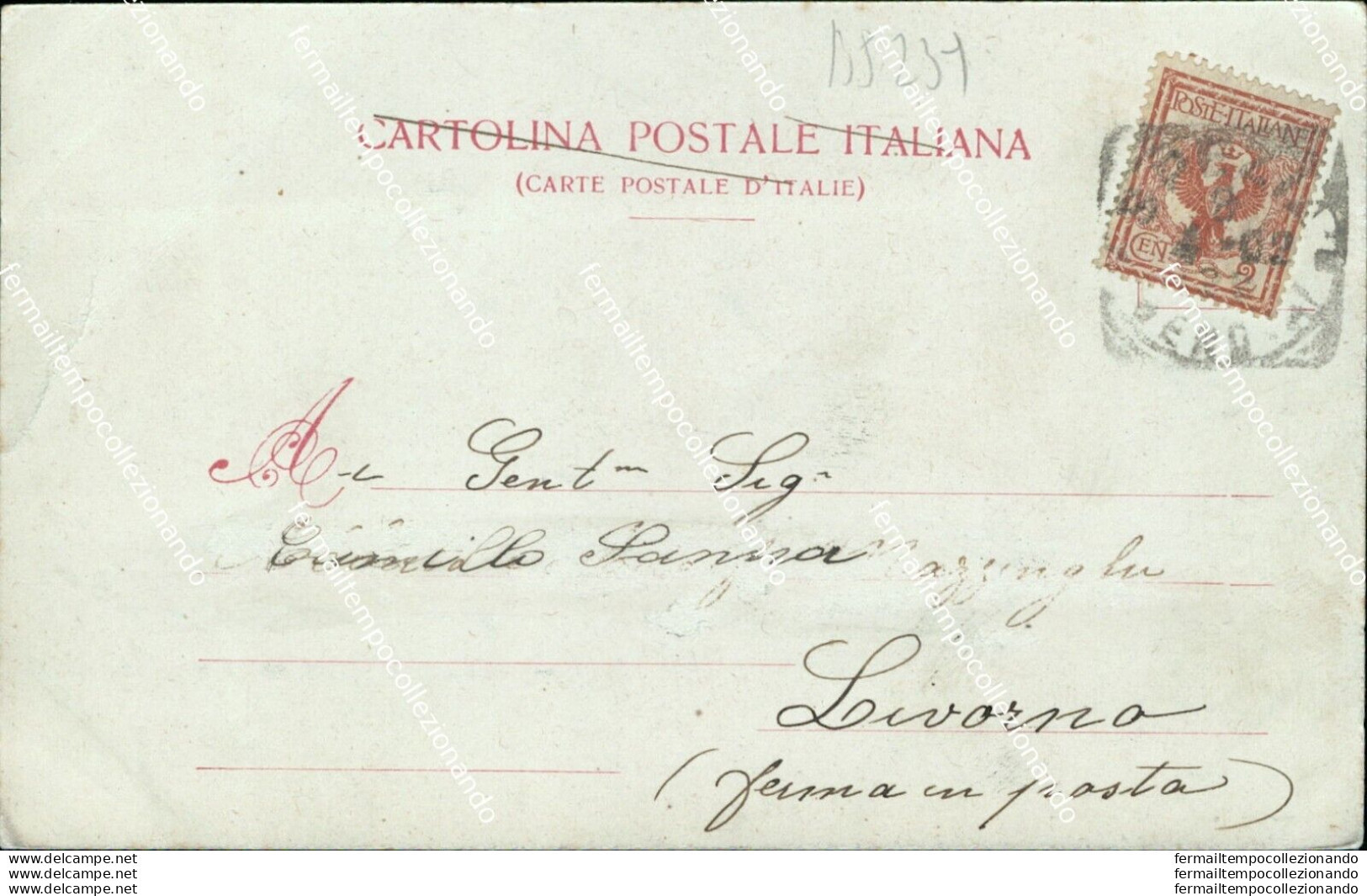 Bs239 Cartolina Spezia  Citta' Il Porto 1902  Provincia Di Spezia Liguria - La Spezia