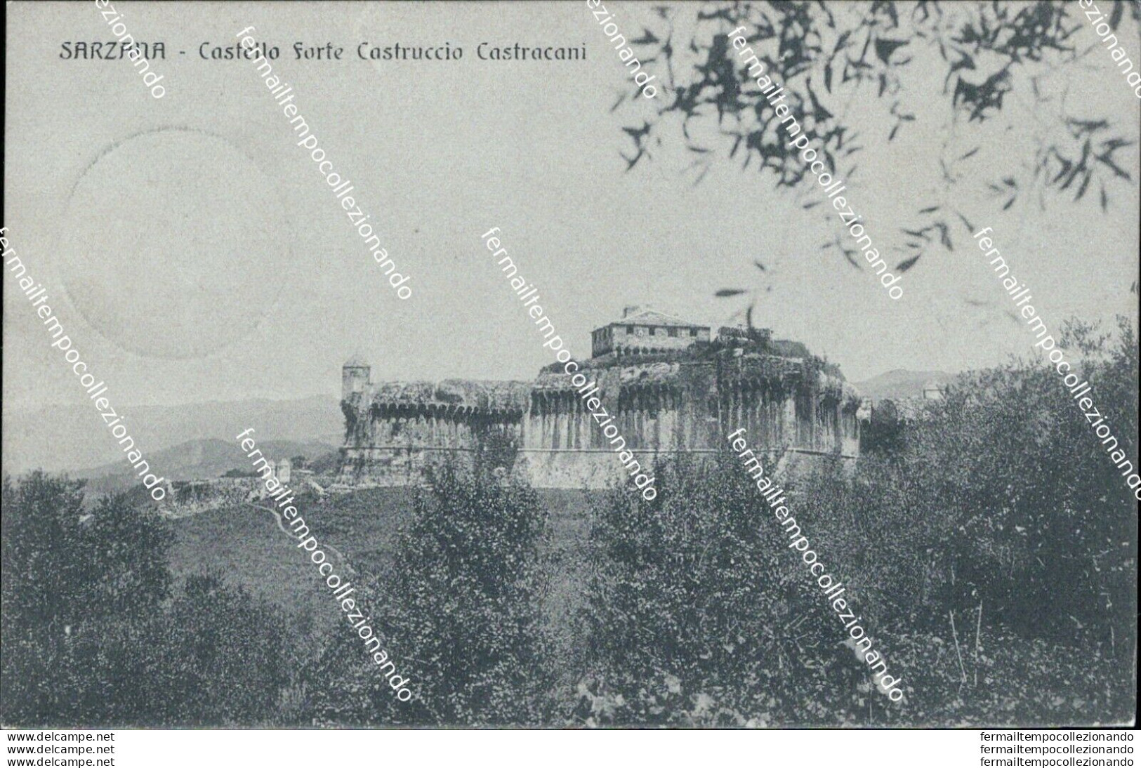 Bs236 Cartolina Sarzana Castello Forte Castruccio Provincia Di Spezia Liguria - La Spezia