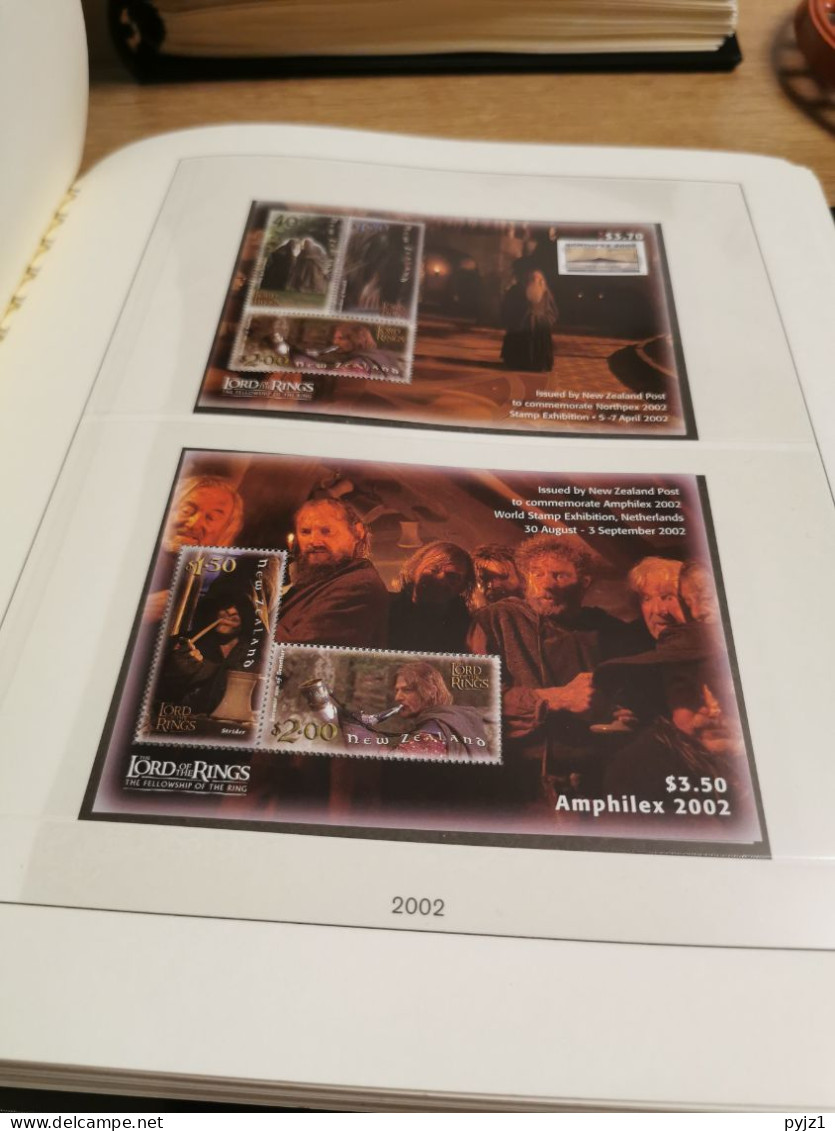 2002 MNH New Zealand According To Lindner-T Album Postfris** - Full Years