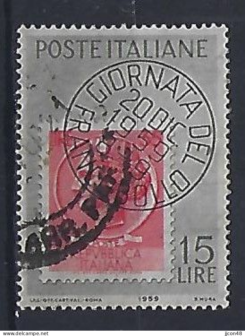 Italy 1959  Tag Der Briefmarke (o) Mi.1057 - 1946-60: Afgestempeld