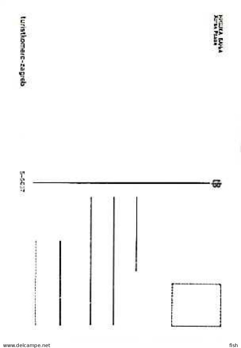 Croatia ** & Postal, Zagreb,  Turistkomerc, Multi (11188) - Kroatië