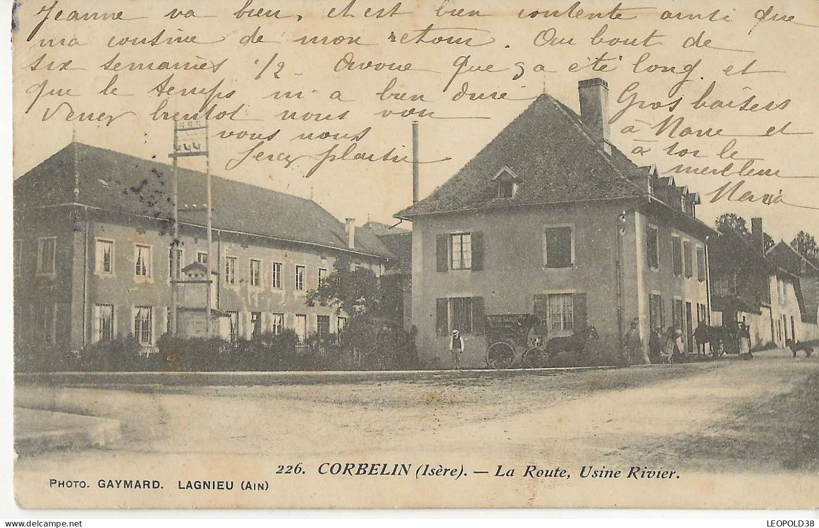 CORBELIN La Route Usine Rivier - Corbelin