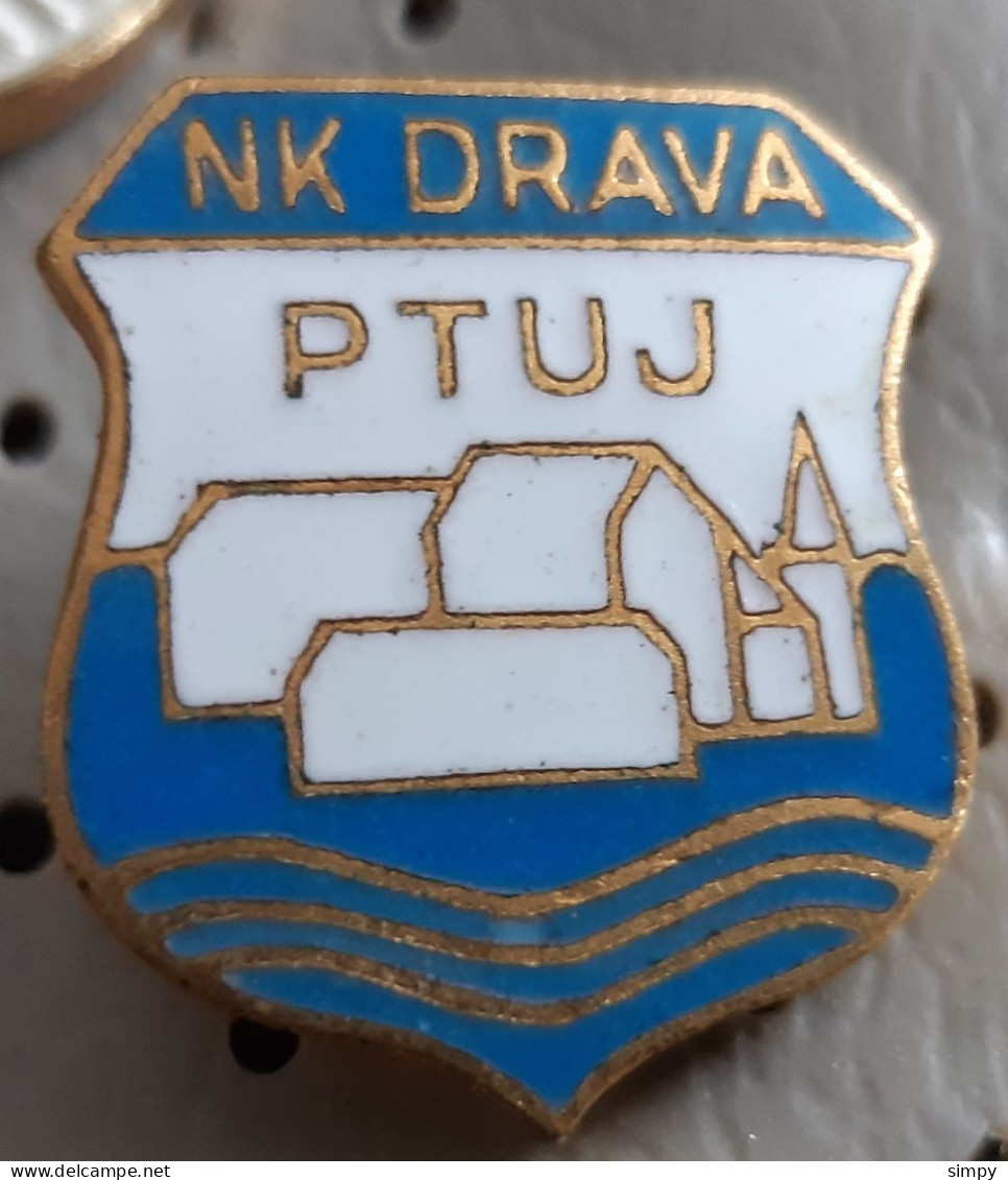 Football Club NK Drava Ptuj Enamel Slovenia  Pin - Football