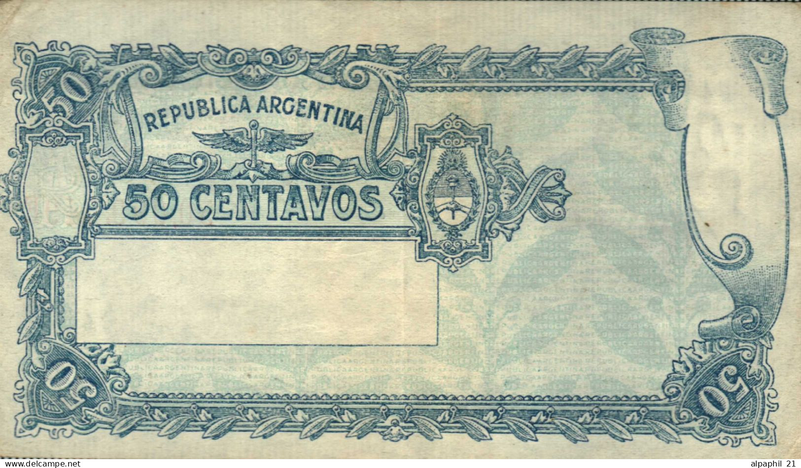 Argentina, 50 Centavos, EXC - Argentinië