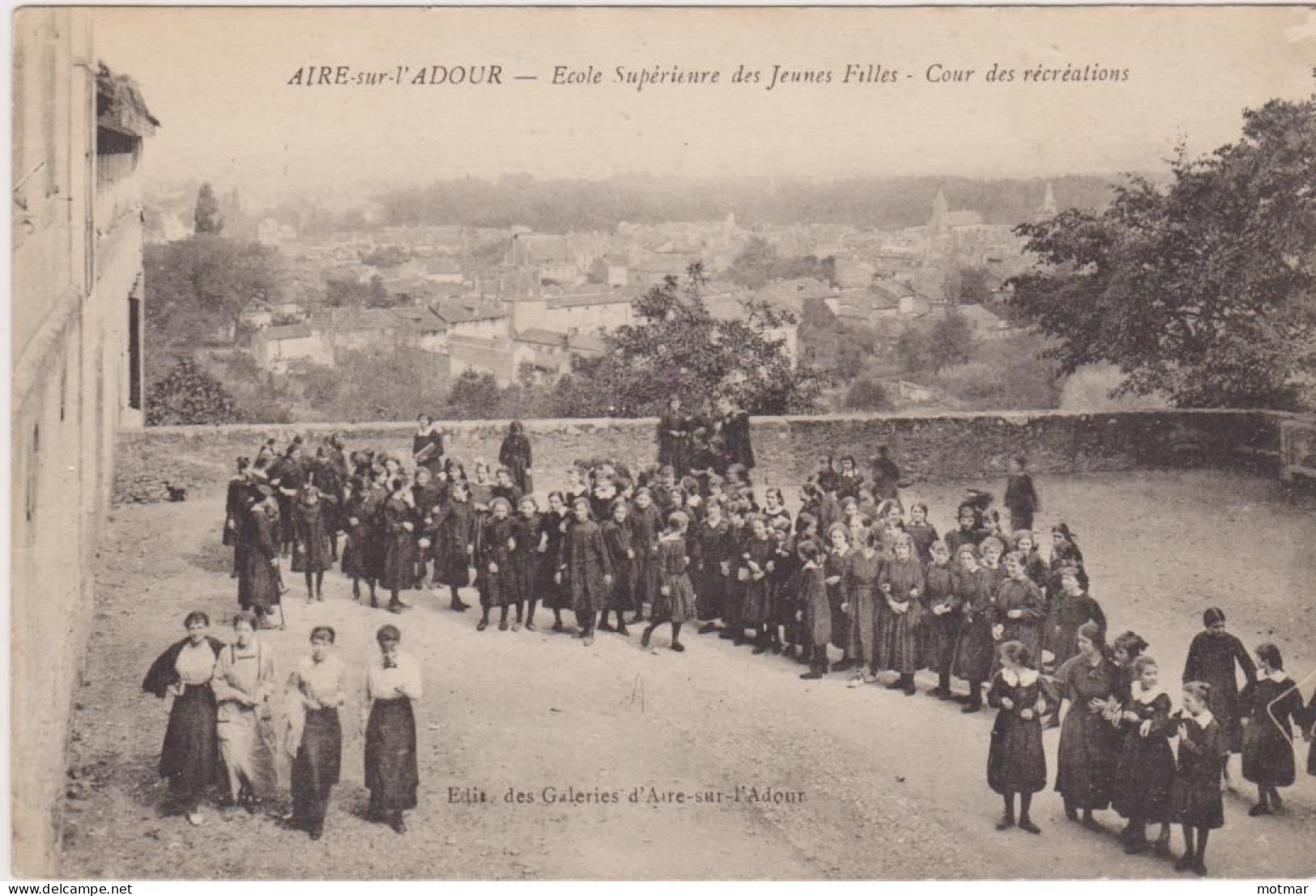 Aire-sur-l'Adour, Ecole Supérieure Des Jeunes Filles, Cour Des Récréations - Other & Unclassified