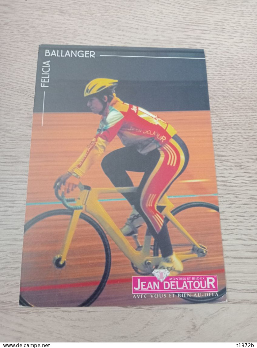 Cyclisme Cycling Ciclismo Ciclista Wielrennen Radfahren BALLANGER FELICIA (Jean Delatour 2000)) - Cyclisme