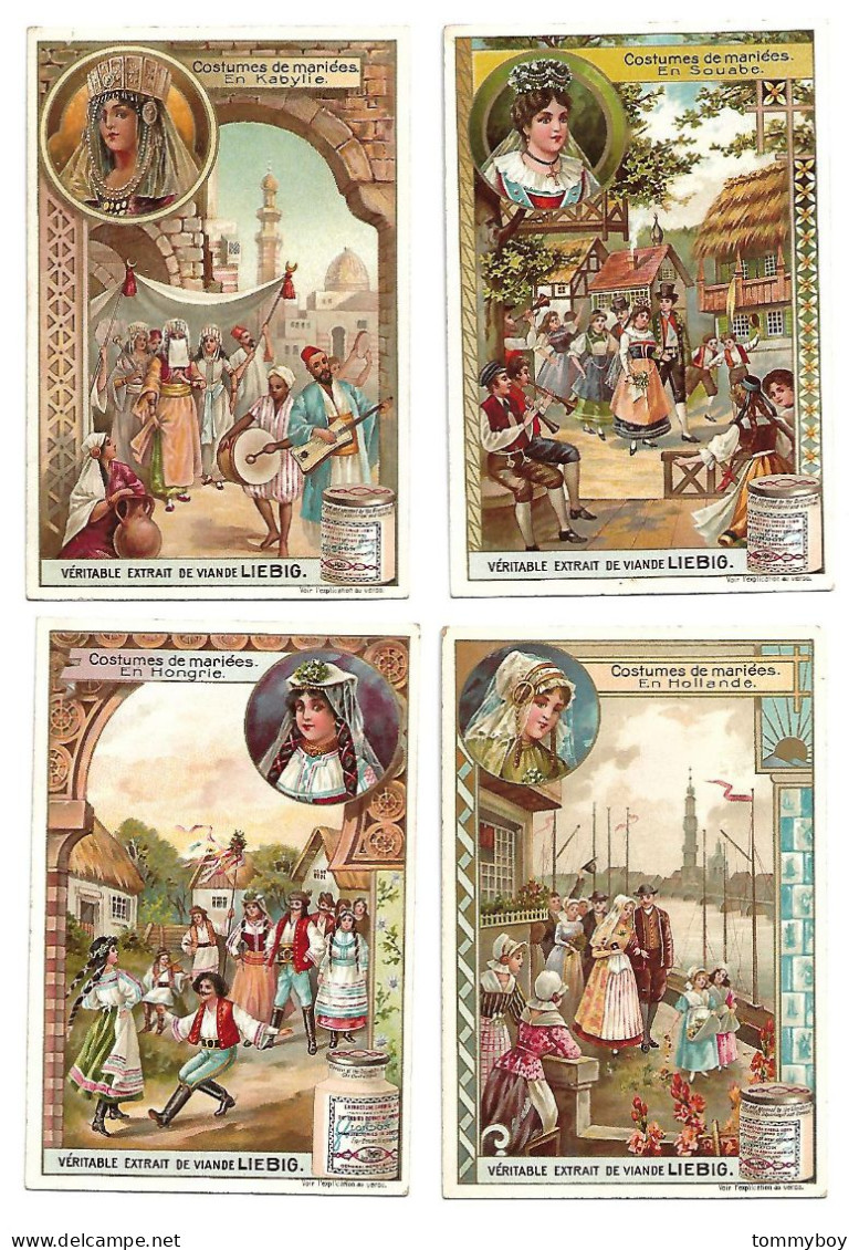 S 769, Liebig 6 Cards, Costumes De Mariées (ref B21) - Liebig