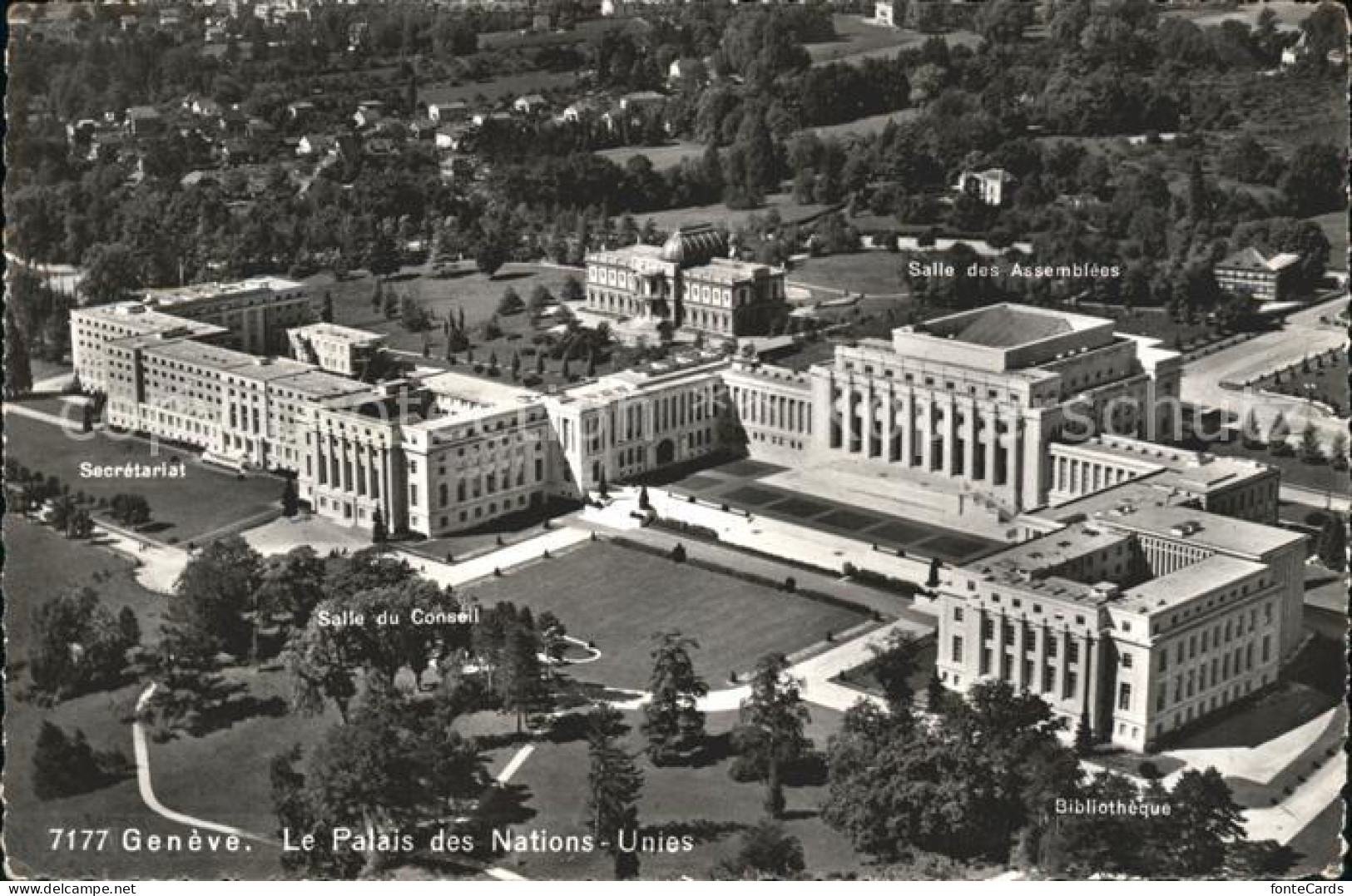 11886720 Geneve GE Le Palais Des Nations Unies Geneve - Andere & Zonder Classificatie