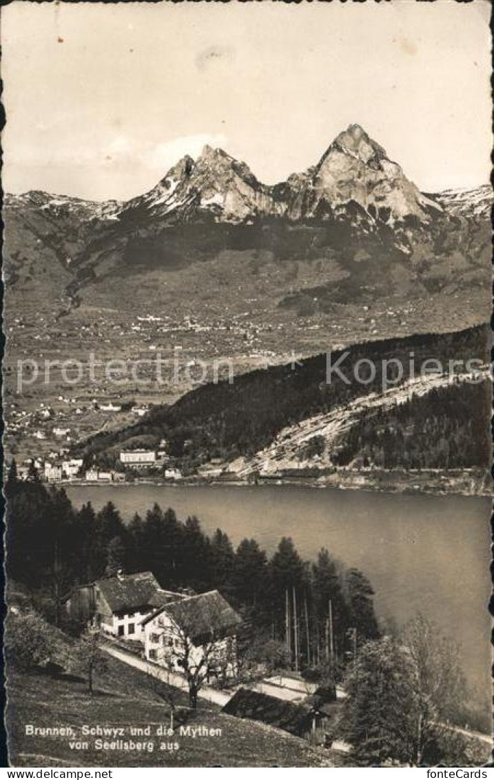 11886612 Brunnen SZ Mythen Von Seelisberg Brunnen - Autres & Non Classés