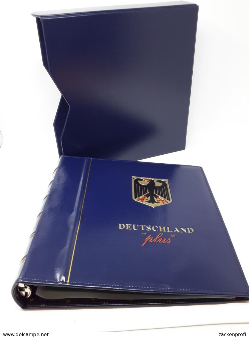 Dt. Post Ringbinder/Kassette Blau Deutschland Plus Gebraucht (Z523) - Alben Leer