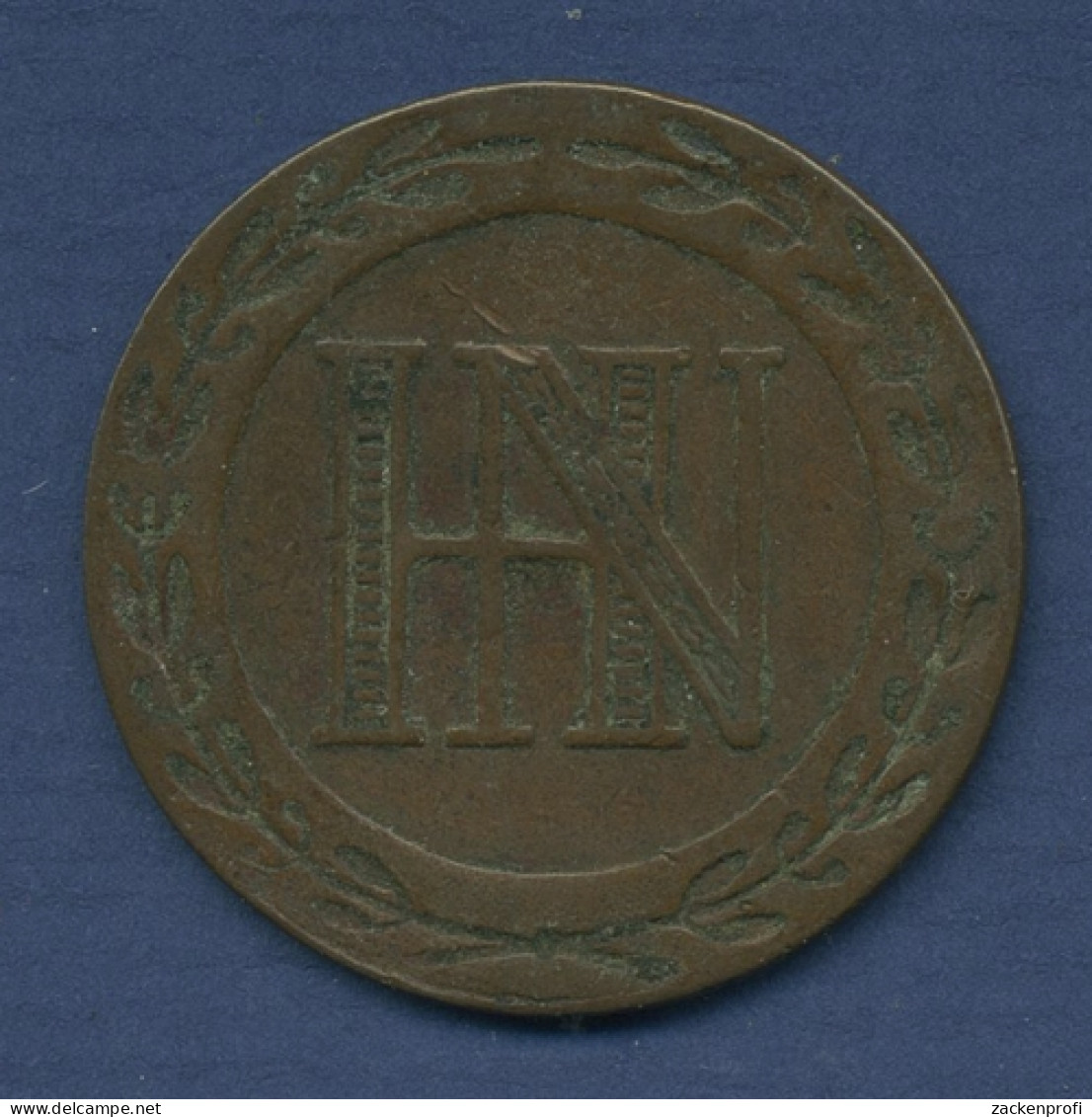 Westfalen Königreich 5 Centimes 1812 C, Hieronymus Napoleon, J 32, Ss (m2393) - Small Coins & Other Subdivisions