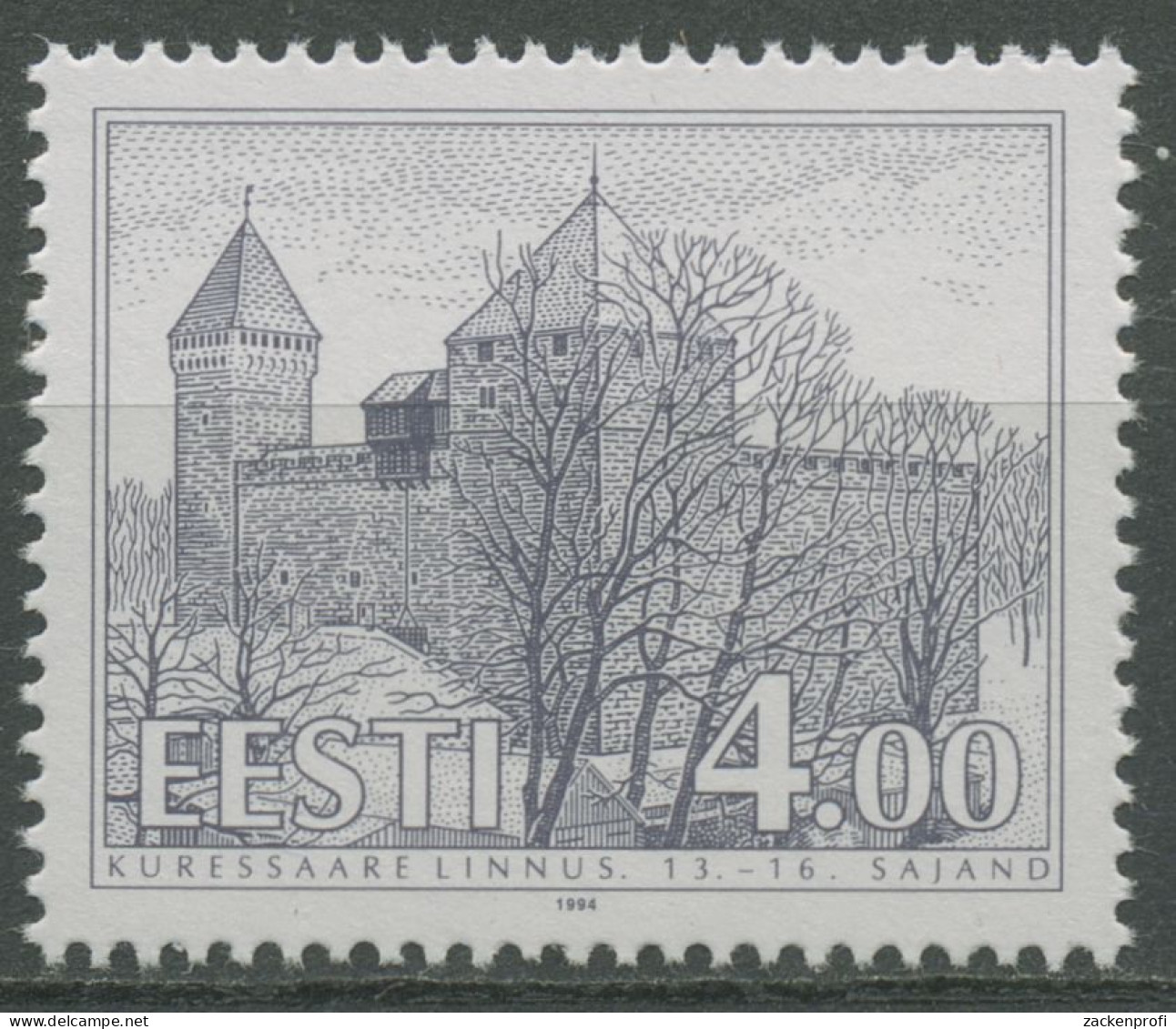 Estland 1994 Schloss Kuressaare 237 Postfrisch - Estonia