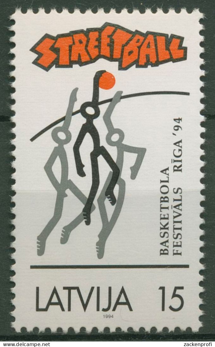 Lettland 1994 Streetball 370 Postfrisch - Lettonie