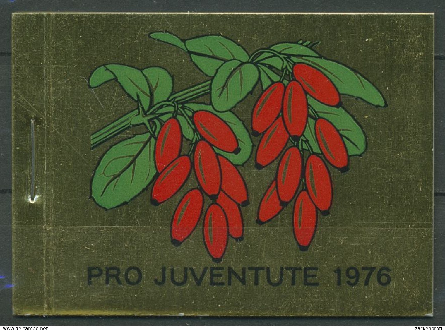 Schweiz 1976 Pro Juventute Pflanzen Markenheftchen 0-69 Postfrisch (C62088) - Carnets