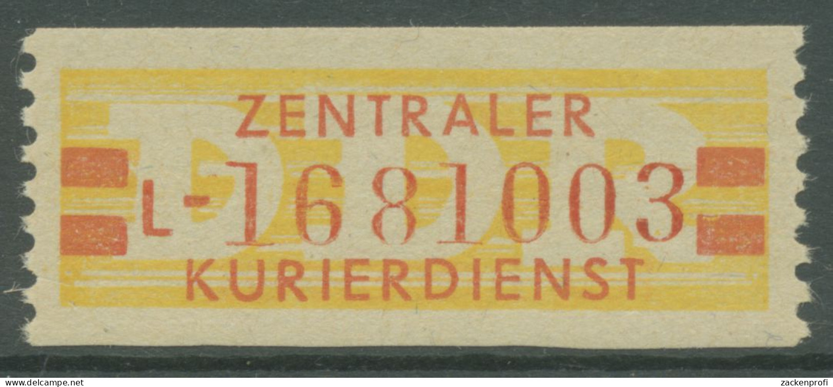 DDR 1958 Wertstreifen Für Den ZKD 19 I L Nachdruck Postfrisch - Autres & Non Classés