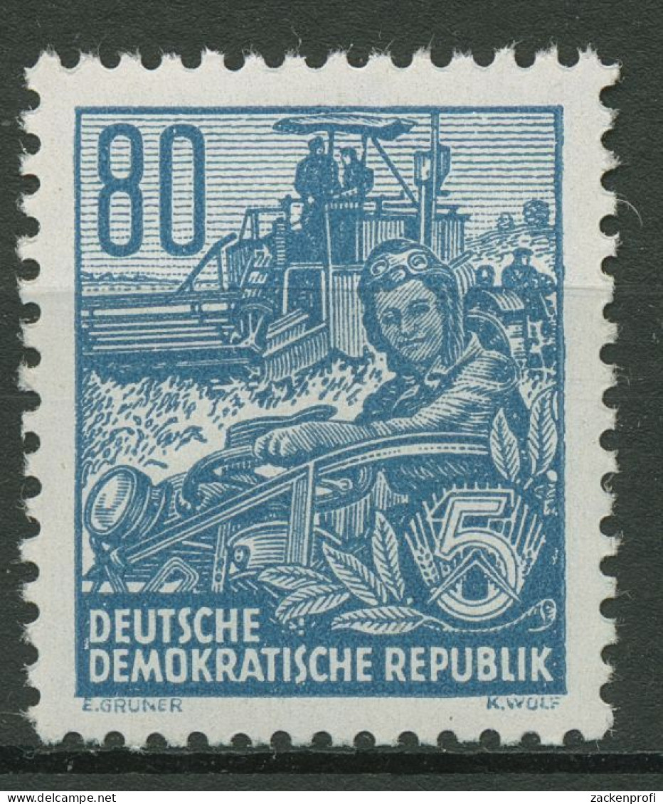 DDR 1953 Fünfjahrplan (II) Mähdrescher 421 X I Postfrisch - Neufs