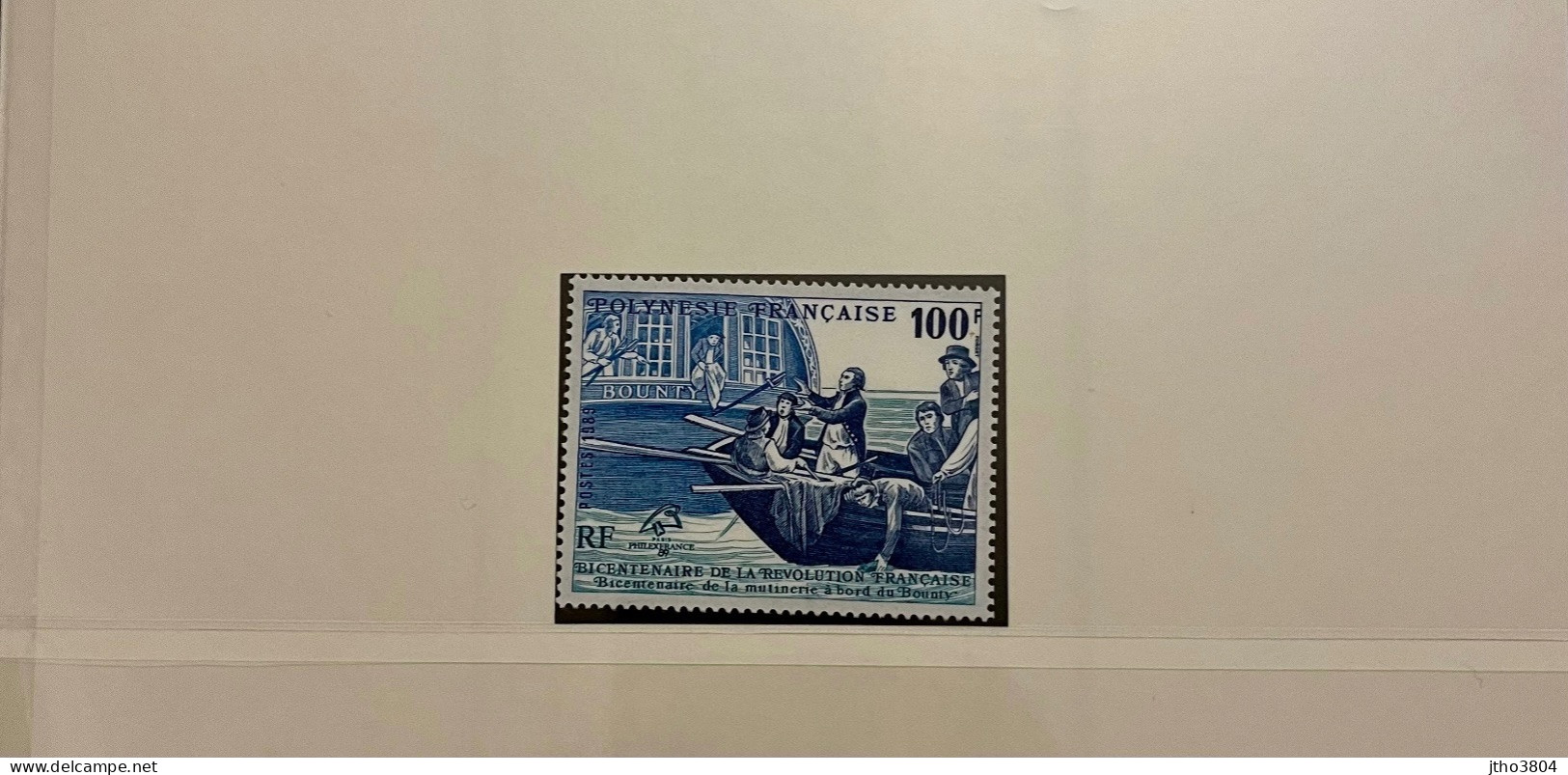 POLYNÉSIE FRANCAISE 1989 Philexfrance 1v Neuf MNH ** YT 336A Mi FRENCH POLYNESIA FRANZOSISCH POLYNESIEN - Unused Stamps