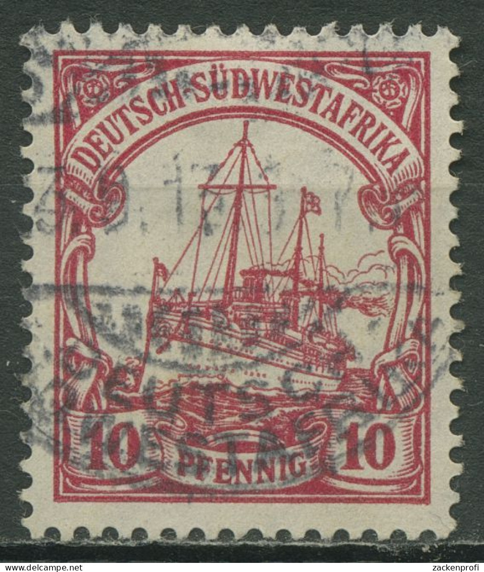 Deutsch-Südwestafrika 1906 Kaiseryacht Hohenzollern 26 B Gestempelt - Duits-Zuidwest-Afrika