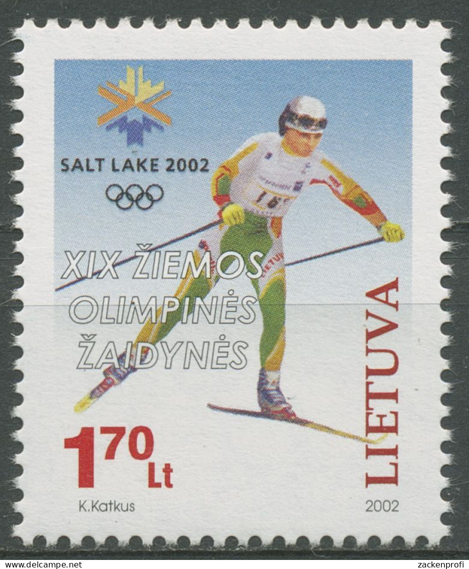 Litauen 2002 Olympia Winterspiele Salt Lake City 780 Postfrisch - Lituanie