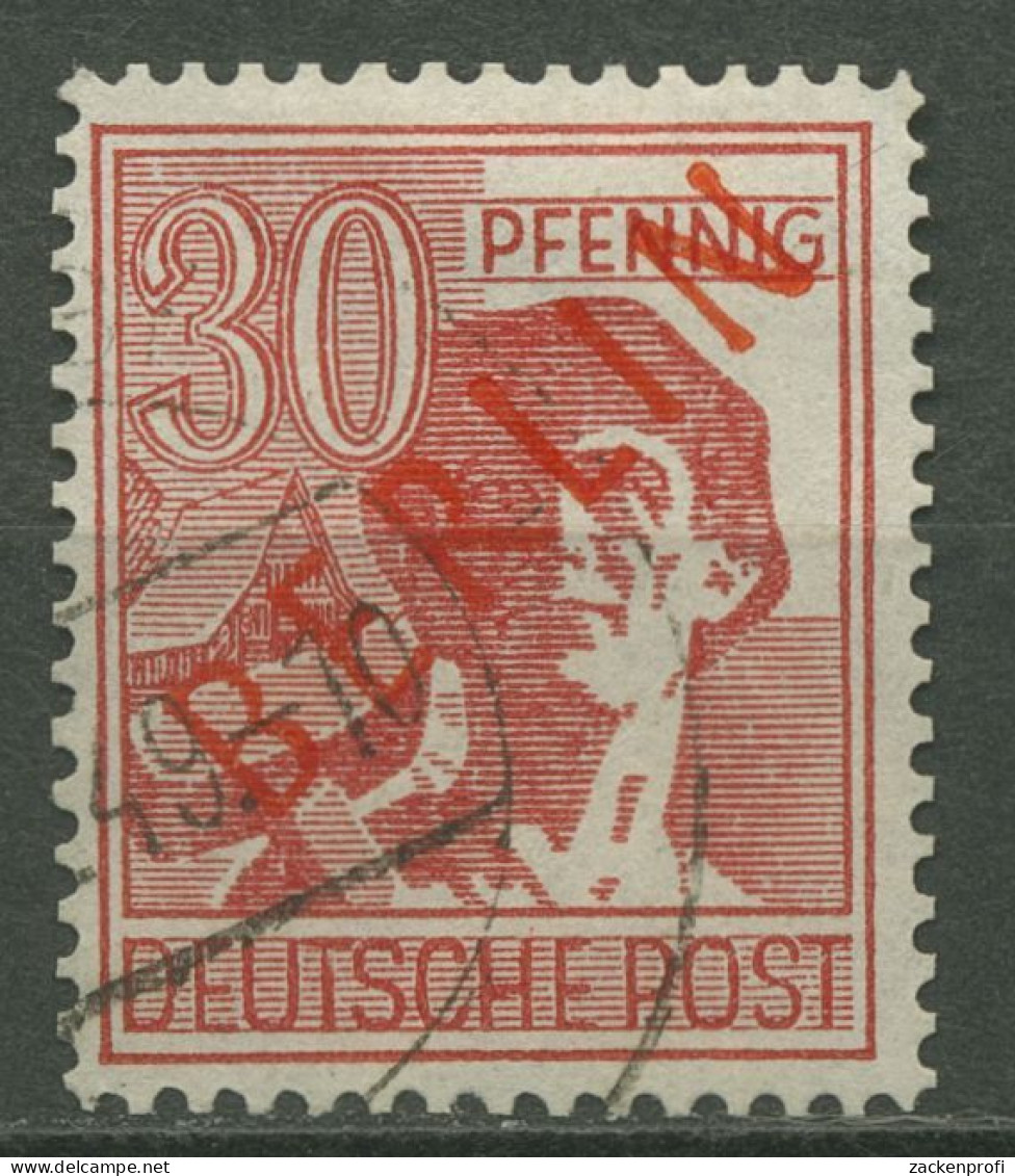 Berlin 1949 Rotaufdruck 28 Gestempelt, Nachgezähnt (R80859) - Gebraucht