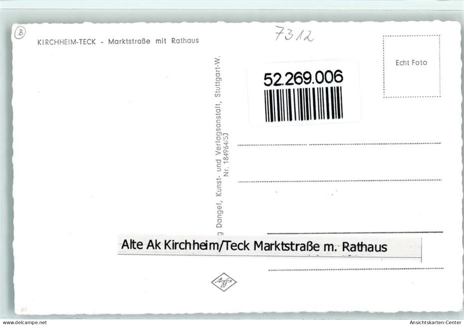 52269006 - Kirchheim Unter Teck - Other & Unclassified