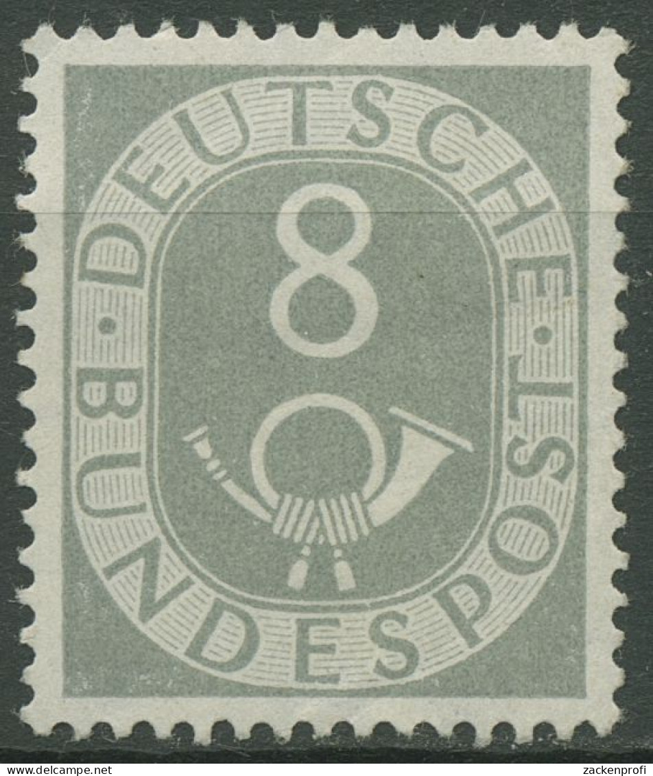 Bund 1951 Freimarke Posthorn 127 Mit Falz - Nuovi