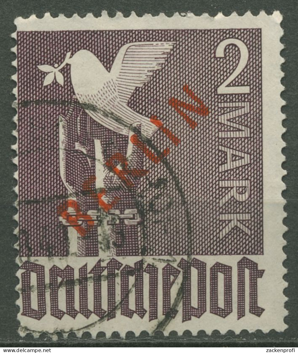 Berlin 1949 Rotaufdruck 34 Gestempelt, Nachgezähnt (R80875) - Usati