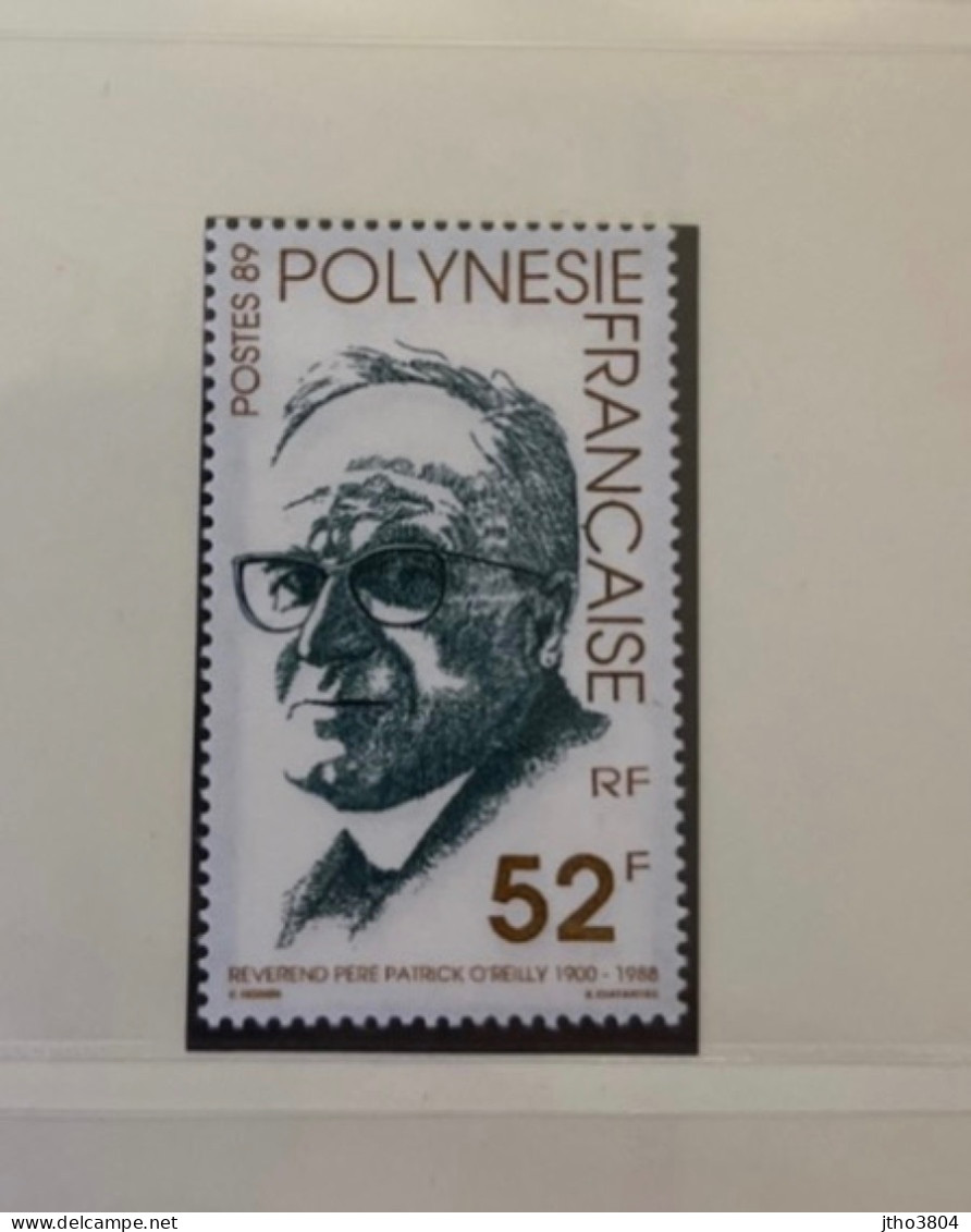 POLYNÉSIE FRANCAISE 1989 1v Neuf MNH ** YT 337 FRENCH POLYNESIA FRANZOSISCH POLYNESIEN - Unused Stamps