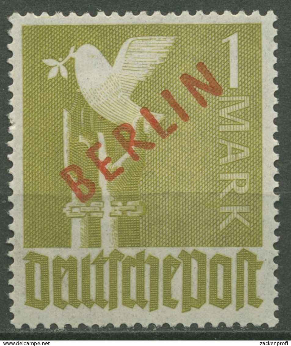 Berlin 1949 Rotaufdruck 33 Mit Falz, Kleiner Fehler (R80872) - Ungebraucht
