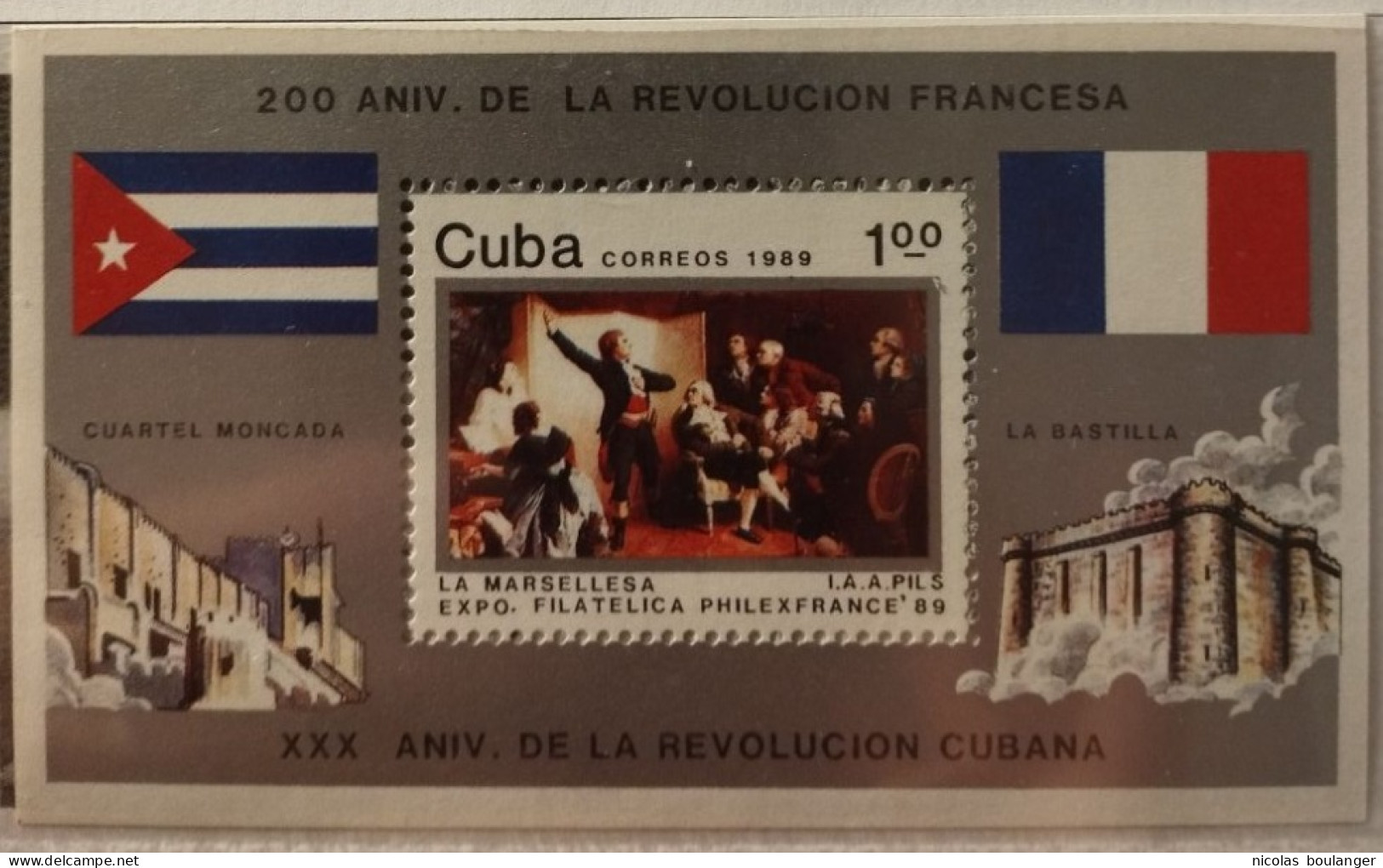 Cuba 1989 / Yvert Bloc Feuillet N°115 / ** - Blocs-feuillets