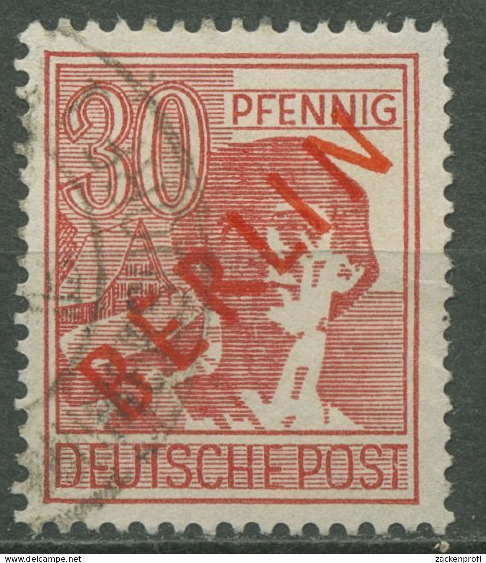 Berlin 1949 Rotaufdruck 28 Gestempelt (R80858) - Gebruikt